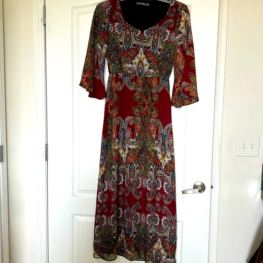Flowing maxi dress